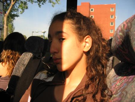 dans le bus de mtl!